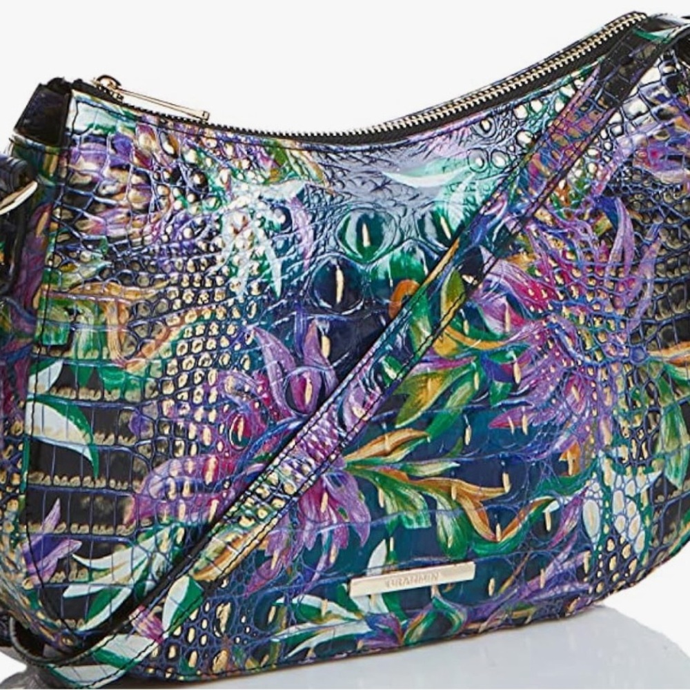 NWT Brahmin Shayna Visionary Melbourne Crossbody11.5” W x 8.5” H x 2.5” D